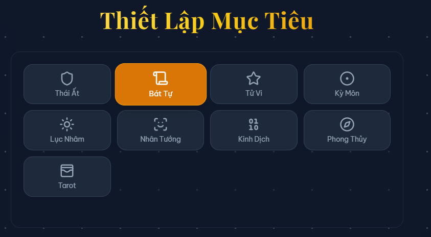 Giao diện đa môn Huyền Cơ